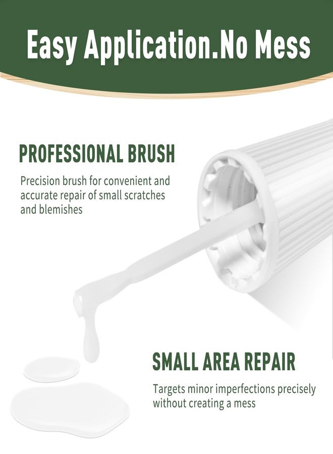 يسكن قلم طلاء DWIL لإصلاح الخشب - 1.5 أونصة لإعادة التشطيب، طلاء سريع الجفاف للخدوش والتشققات والبقع على الأثاث والخزائن والأبواب والطاولات والخزائن ذات الأدراج (أسود) - Image 3